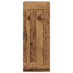 vidaXL Meuble mural Bois Ancien 34 5 x 34 x 90 cm Bois d'ingénierie
