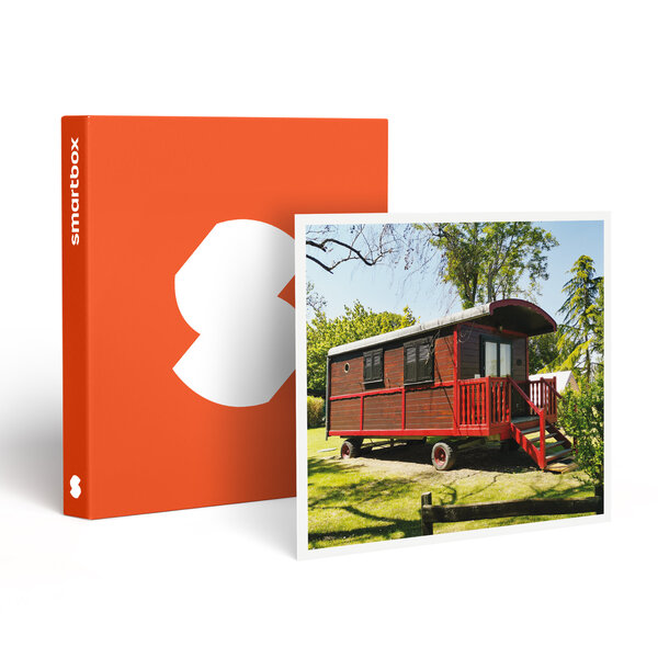 SMARTBOX - Coffret Cadeau Escapade insolite en famille : 3 jours en roulotte près d'Orléans avec dîner - Séjour