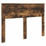 vidaXL Tête de lit Chêne fumé 150 cm Bois d'ingénierie