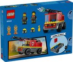LEGO City - Camion de Pompiers avec Échelle Télescopique - 60463