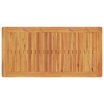 vidaXL Ensemble de salle à manger pour jardin 3 Pièces Marron