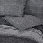vidaXL Ensemble de housse de couette gris foncé 260x240 cm Coton