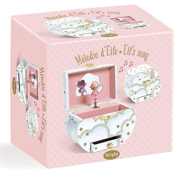 Djeco DJ06975 - Boîte à musique et bijoux - Mélodie d'elfe