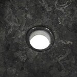 vidaXL Lavabo 40 x 12 cm Marbre Noir