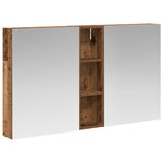 vidaXL Ensemble de Meubles de Salle de Bain 3 Pièces 120 x 14 5 x 70 cm