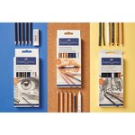 Set de dessin goldfaber graphite 8 pièces faber-castell