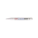 Marqueur Pointe calibrée extra-fine PAINT Marker PX203 0 5 - 0 7mm Blanc UNI-BALL