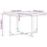 Ensemble de repas de jardin 6 pièces vidaXL avec coussins en acier et poly rotin