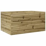 vidaXL Jardinière 90x60x45 5 cm bois de pin imprégné