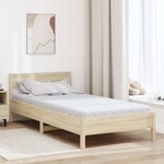 vidaXL Matelas Blanc 200 x 90 cm Mousse