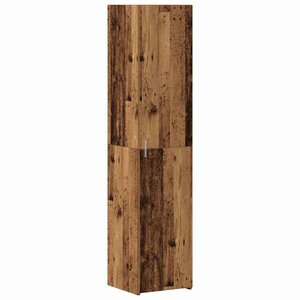 vidaXL Highboard en vieux bois 40x42.5x185 cm en bois reconstitué