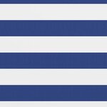 vidaXL Écran de balcon Blanc et bleu 75x300 cm Tissu Oxford