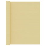 vidaXL Tapis de tente 250x350 cm Beige