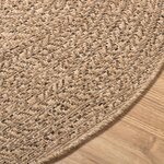 vidaXL Tapis 120 cm aspect jute intérieur et extérieur
