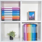 Classeur souple 4 anneaux dos 20 mm A4 vert EXACOMPTA