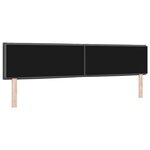 Tête de lit design lignes gris foncé 200 cm en tissu