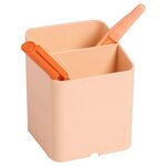 Pot à crayon EXACOMPTA PEN-CUBE corail