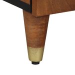 vidaXL Buffet 40x33x75 cm en bois solide de mangue