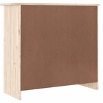 vidaXL Buffet ALTA 77x35x73 cm bois massif de pin