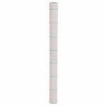 vidaXL Membrane anti-mauvaises herbes blanc 1 5x50 m PP