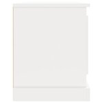 vidaXL Meuble TV blanc 100x35 5x45 cm bois d'ingénierie
