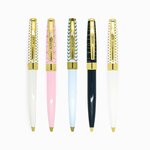 Stylo personnalisé prénom de femme au choix - Pastel Chic - Anne-Marie - Draeger