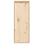 vidaXL Armoire murale 30x30x80 cm Bois de pin massif