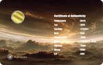 Pièce de monnaie en Or 12 Dollars g 0.031 (1/1000 oz) Millésime 2026 Planet VENUS (PRÉCOMMANDE)