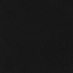 vidaXL Coussin de repose-pieds Uni Noir 42 x 18 x 13 cm