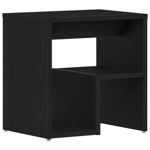 vidaXL Cabinet de chevet Chêne noir 40 x 30 x 40 cm Bois d'ingénierie