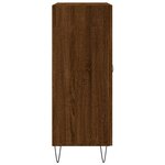 vidaXL Buffet chêne marron 69 5x34x90 cm bois d'ingénierie