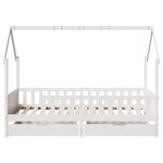 vidaXL Cadre de lit enfants avec tiroirs sans matelas 90x190 cm bois