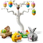 LEGO Saisonnier Le lapin de Pâques et la chasse aux œufs 40808