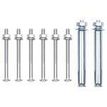 vidaXL Supports pour poteau de clôture 2 Pièces Acier galvanisé