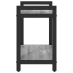 vidaXL Étagère Sonoma gris 60 x 30 x 50 cm Bois d'ingénierie