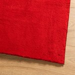 vidaXL Tapis HUARTE à poils courts doux et lavable rouge 160x230 cm