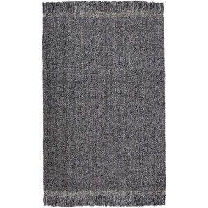 Tapis en laine gris kulti 170 x 120 cm