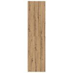 vidaXL Armoire chêne artisanal 50 x 50 x 200 cm Bois d'ingénierie