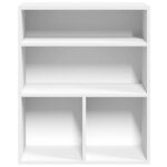 vidaXL Bibliothèque blanc 60x30x71 5 cm bois d'ingénierie