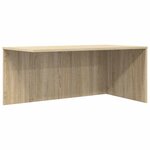 vidaXL Ensemble de tables basses 2 Pièces Chêne Sonoma Bois d'ingénierie