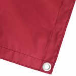 vidaXL Écran de balcon 90 x 200 cm Tissu Oxford Rectangulaire Rouge
