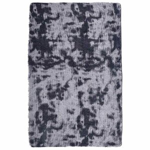 vidaXL Tapis Shaggy à poils longs NAVARRA gris foncé 130x200 cm