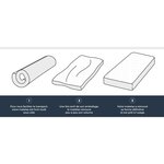 Matelas mousse 90 x 200 cm
