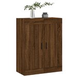 vidaXL Armoire murale chêne marron 69 5x34x90 cm bois d'ingénierie