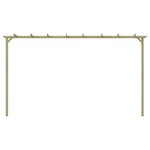 vidaXL Pergola de jardin Pin imprégné 360x200x60 cm