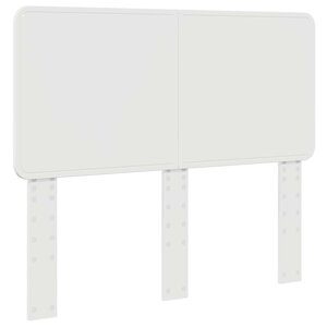 vidaXL Tête de lit Blanc Brillant 120 cm Bois d'ingénierie