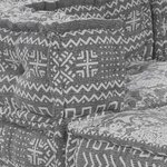 vidaXL Coussin 3 Pièces Gris clair 70 x 70 x 54 cm Polyester