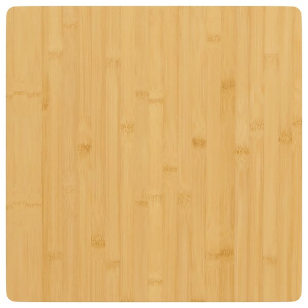 vidaXL Dessus de table 60x60x1 5 cm bambou