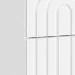 vidaXL Cabinet de chevet avec tiroir Blanc brillant 43 x 34 5 x 48 cm