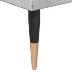 vidaXL Armoire de salle de bain gris béton 30x30x190 cm